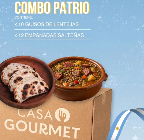 Combo patrio de lentejas